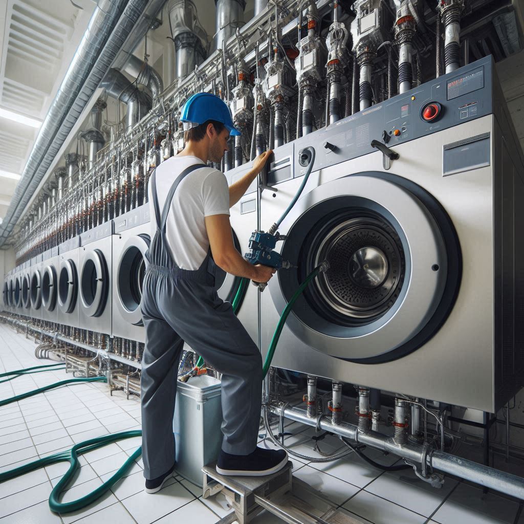 Instalación de lavadoras industriales en Bogotá
